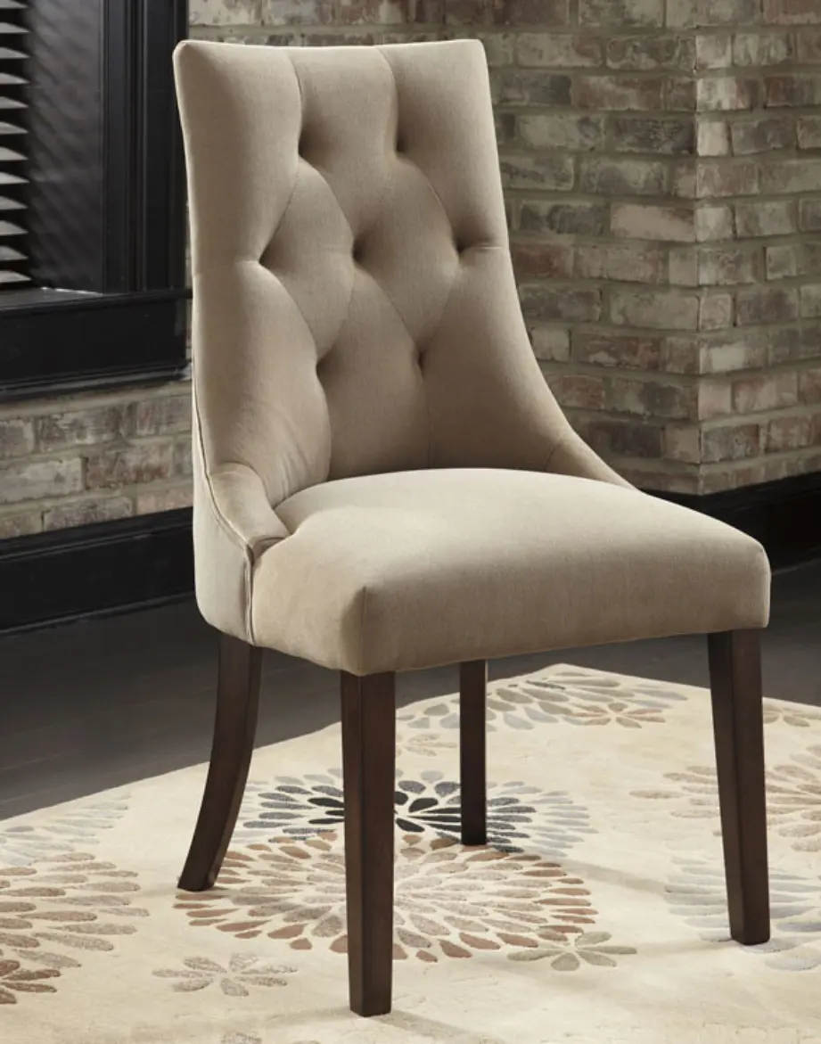 Brown fabric draining chair upholstery Dubai