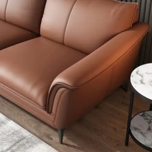 green leather upholstery sofa in Dubai
