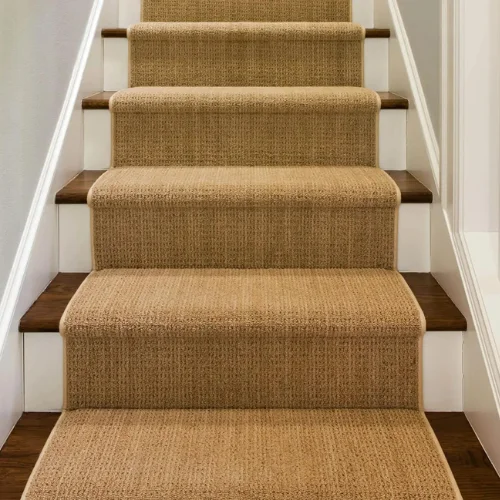 carpet to hardwood stairs in Dubai
