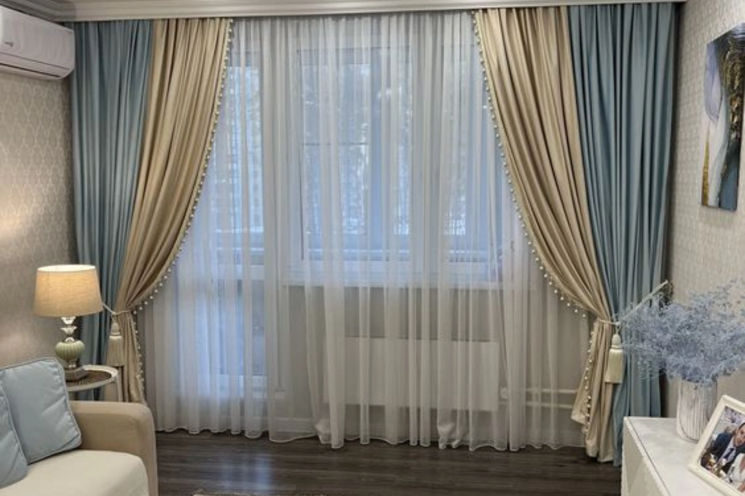 short window curtains for living room