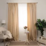 Classic Beige Curtain UAE