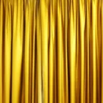 Curtain Gold color dubai