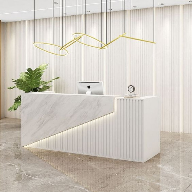 Minimalist Reception Desk