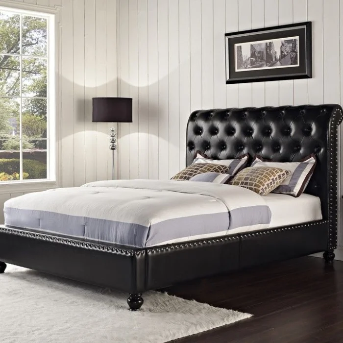 Leather Bed Upholstery dubai