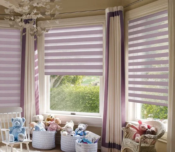 Motorized Duplex Blinds