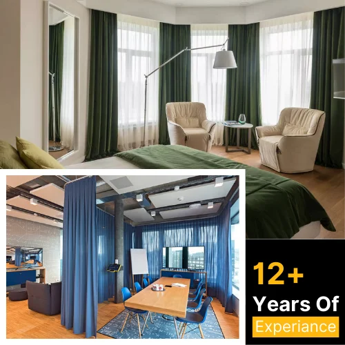 Modern Office Curtains in Dubai